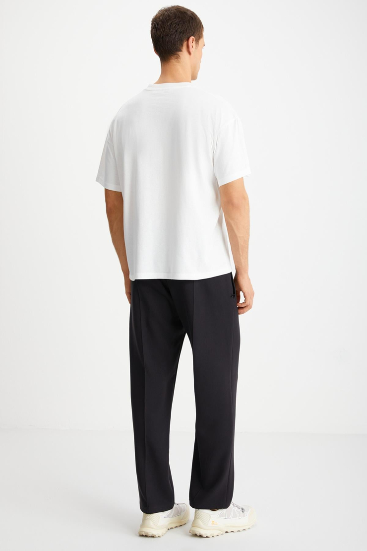 MITCHELL Basic Regular Vanilya Tekli T-Shirt
