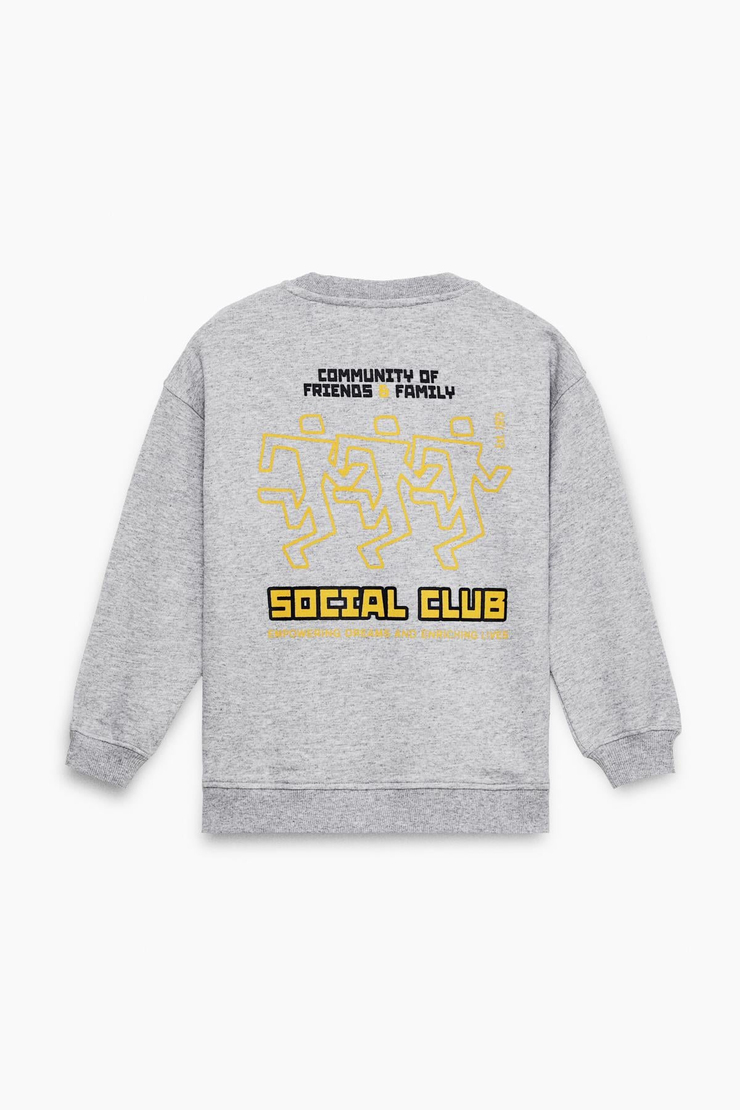 MORIARTY Erkek Çocuk Nakışlı Grimelanj Sweatshirt