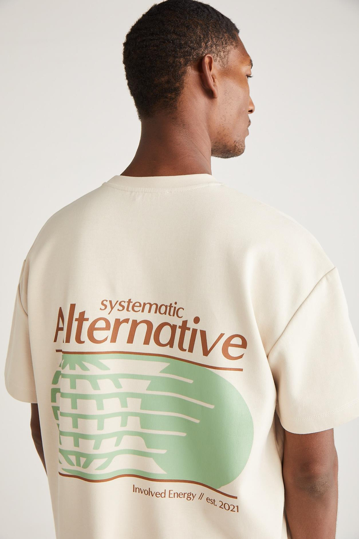 MURPHY Basic Oversize Vanilya Tekli T-Shirt