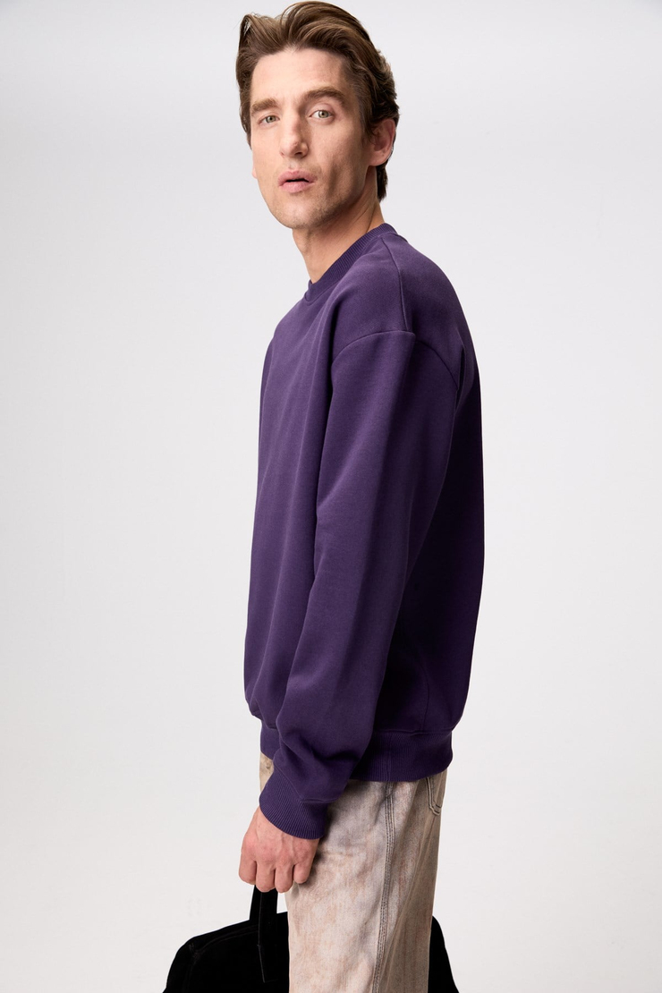 NEDVED Erkek Mor Sweatshirt
