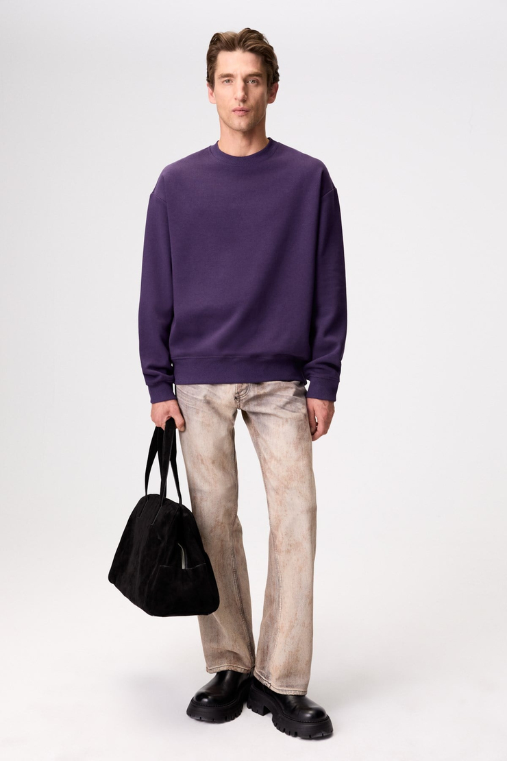 NEDVED Erkek Mor Sweatshirt