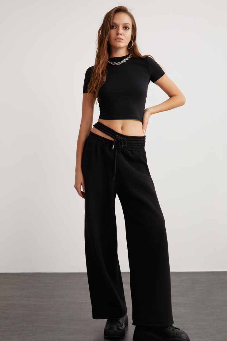 NIARA Basic Slim Siyah Tekli Büstiyer