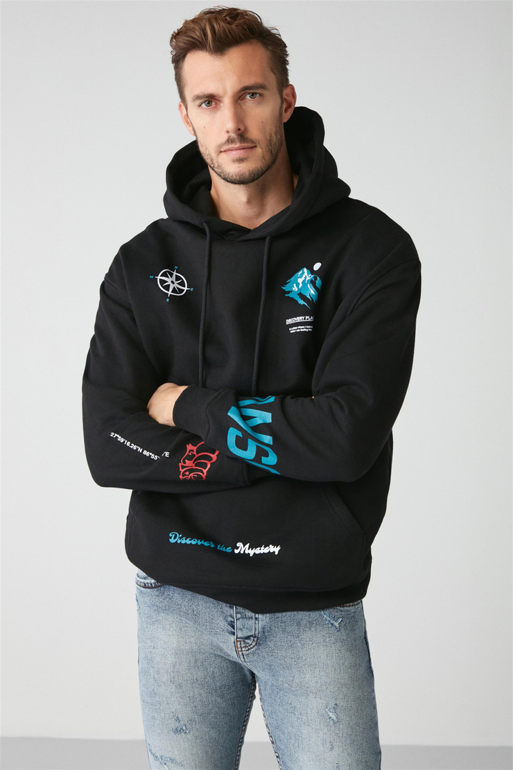 NWS Örme  Siyah  Sweatshirt