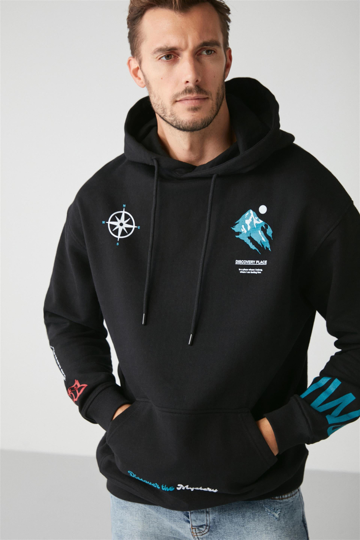 NWS Örme  Siyah  Sweatshirt