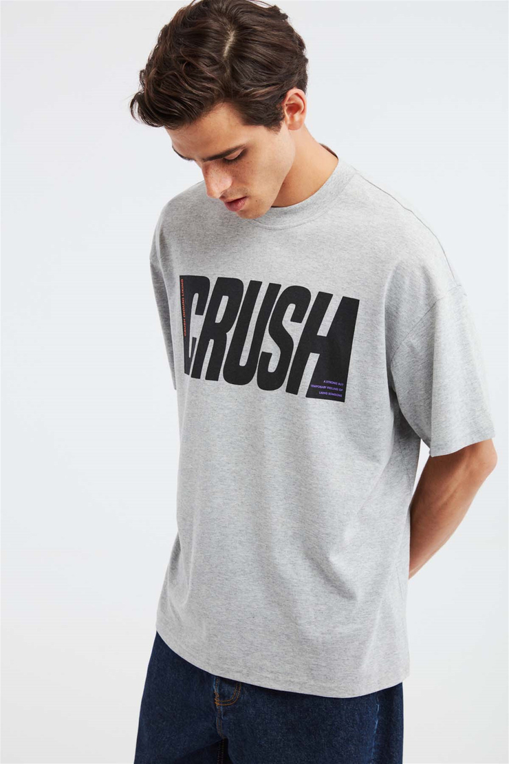 OSWY Örme Oversize Grimelanj  T-Shirt