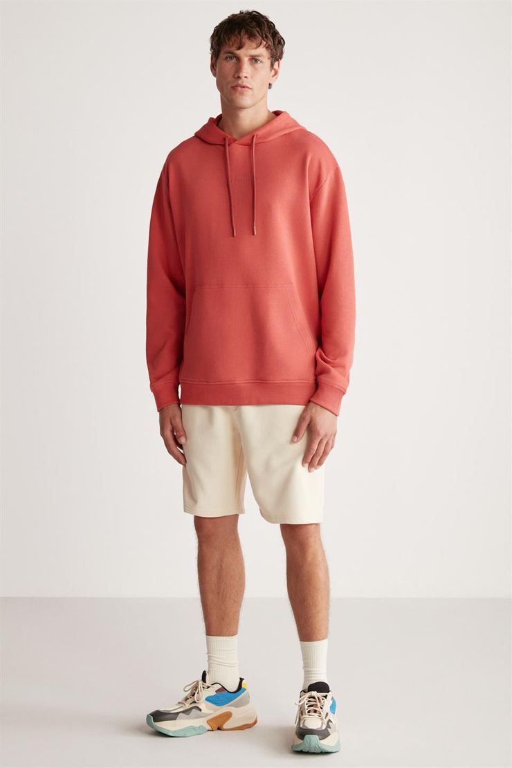 PALMER Örme Relaxed Nar Çiçeği Tekli Sweatshirt