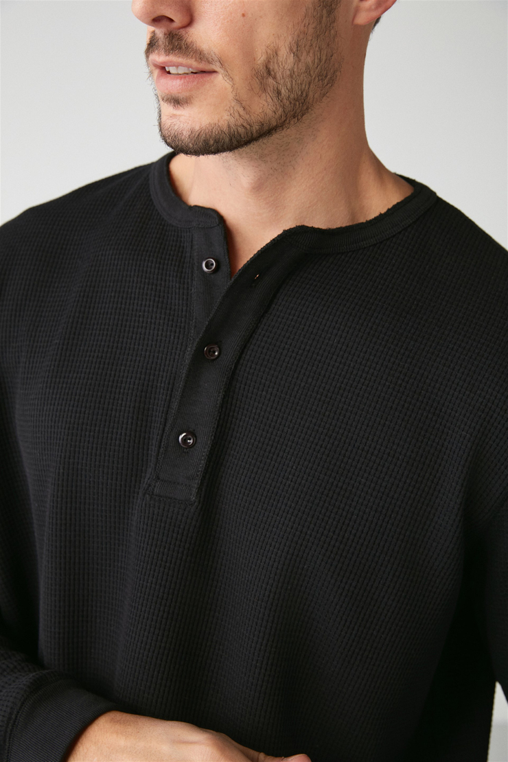 PATRICK Örme Regular Siyah  T-Shirt