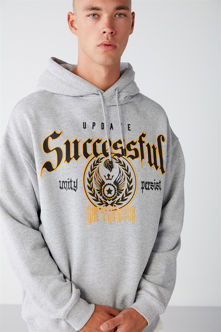 PERSISTED Örme Oversize Grimelanj  Sweatshirt