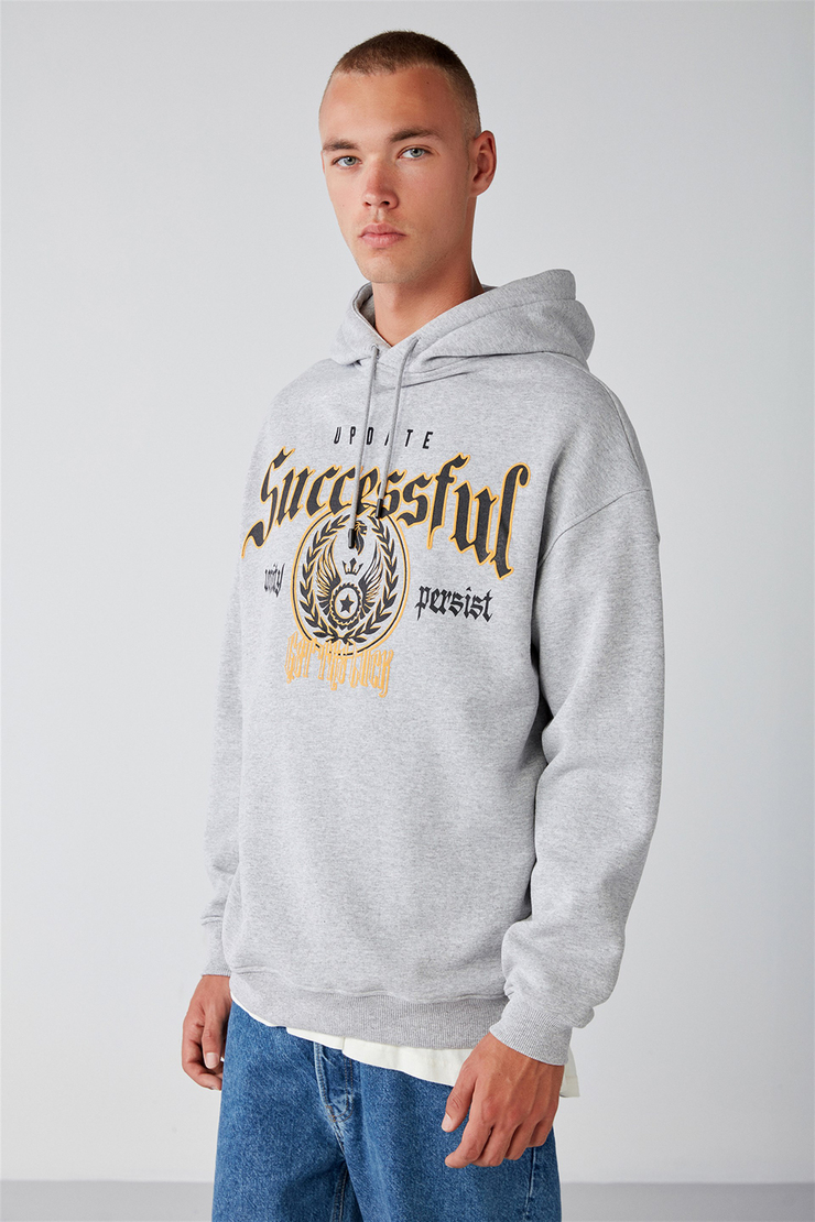 PERSISTED Örme Oversize Grimelanj  Sweatshirt