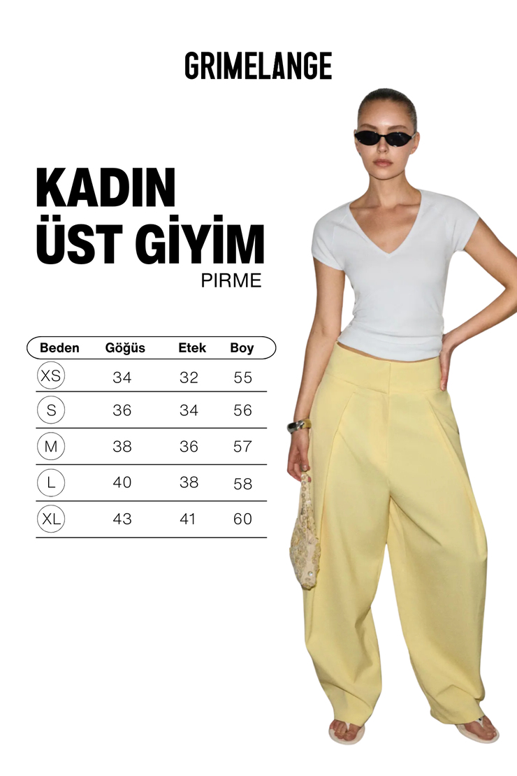 PIRME Kadın Yumuşak Ve Esnek Kumaşlı Organik Pamuklu V Yakalı Beyaz T-Shirt