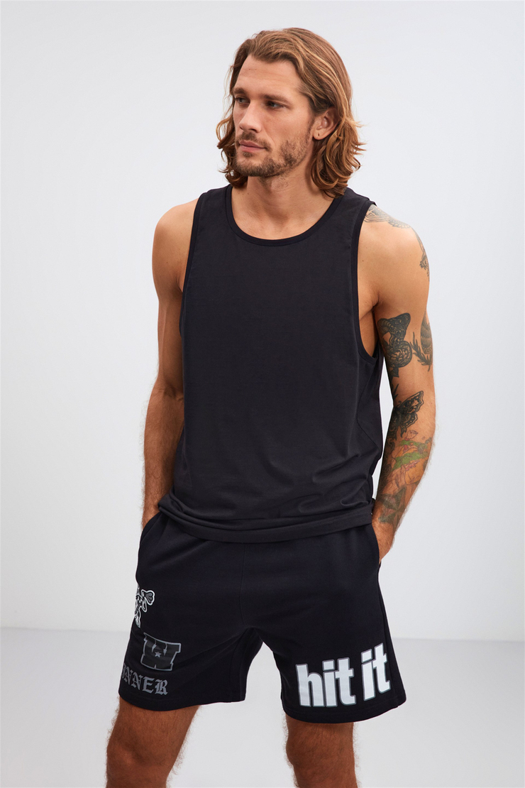 PRESCOTT Örme Relaxed 990  Şort