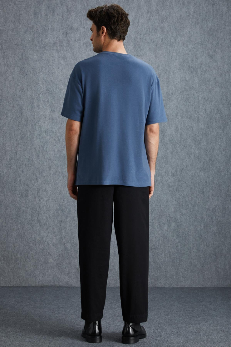 PROJECT  Oversize İndigo  T-Shirt