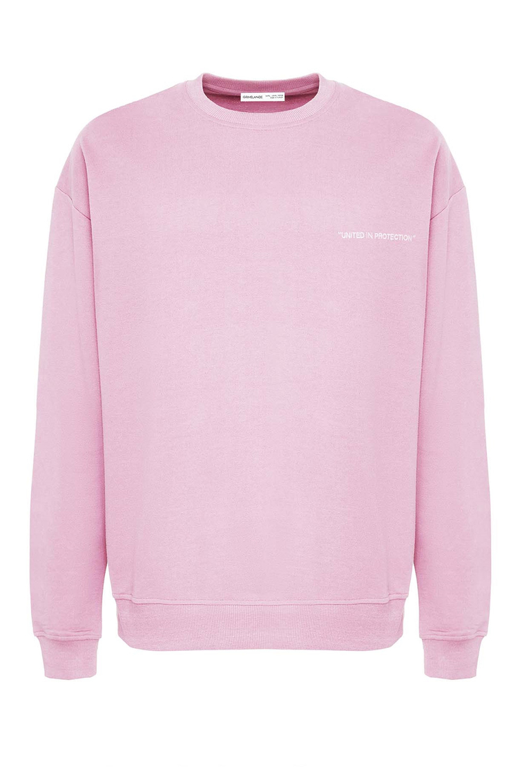 RAIROK Örme Comfort Fit Pembe  Sweatshirt