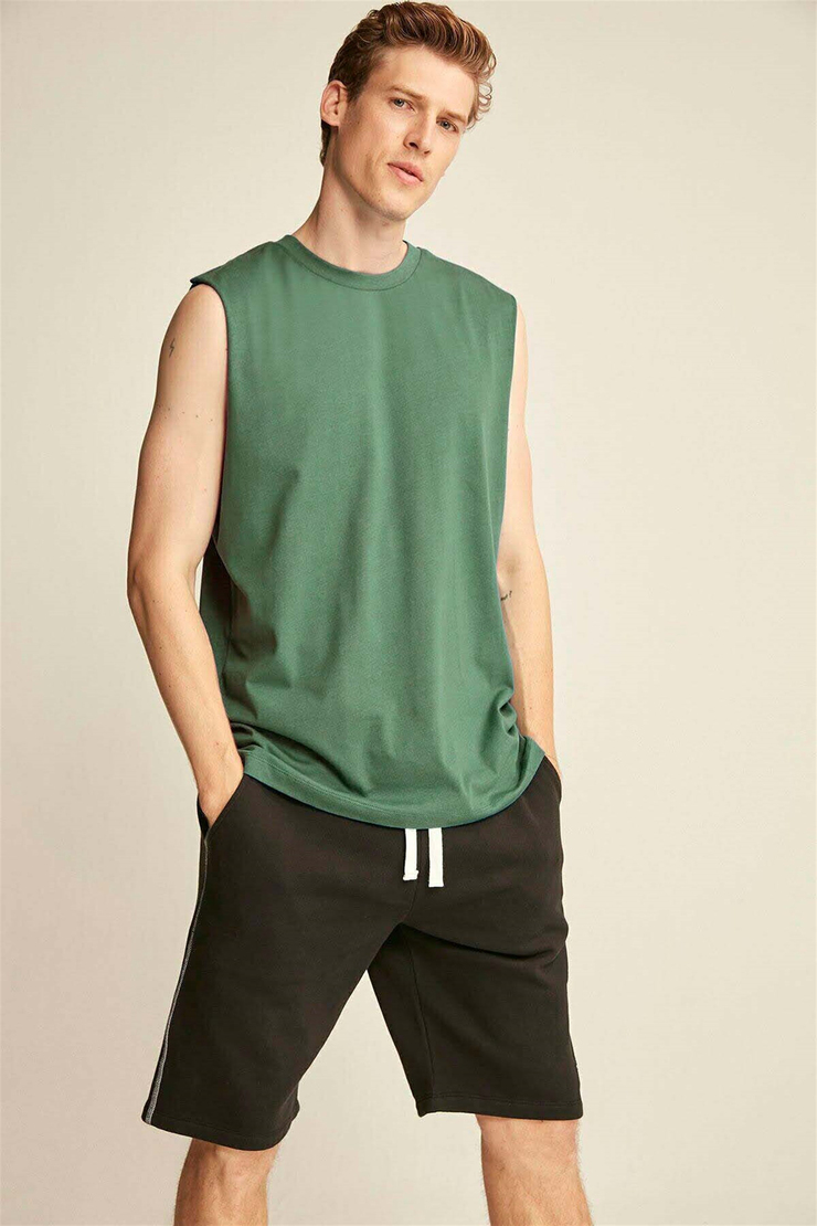 Rıley Örme Comfort Fit Haki  T-Shirt