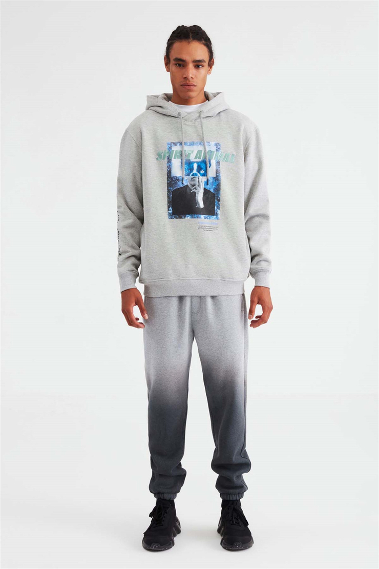 SAVAGE Örme Comfort Fit Grimelanj  Sweatshirt