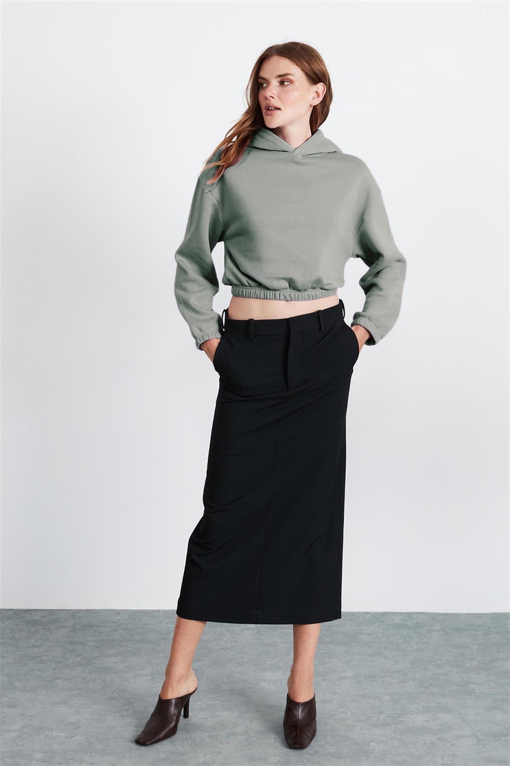 SCARLETT Kadın Yeşil    Sweatshirt