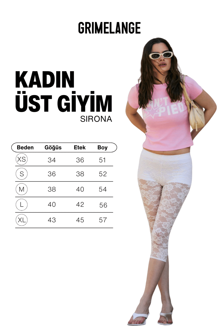 SIRONA Kadın Yumuşak Ve Esnek Kumaşlı Organik Pamuklu Baskı Detaylı Pembe T-Shirt