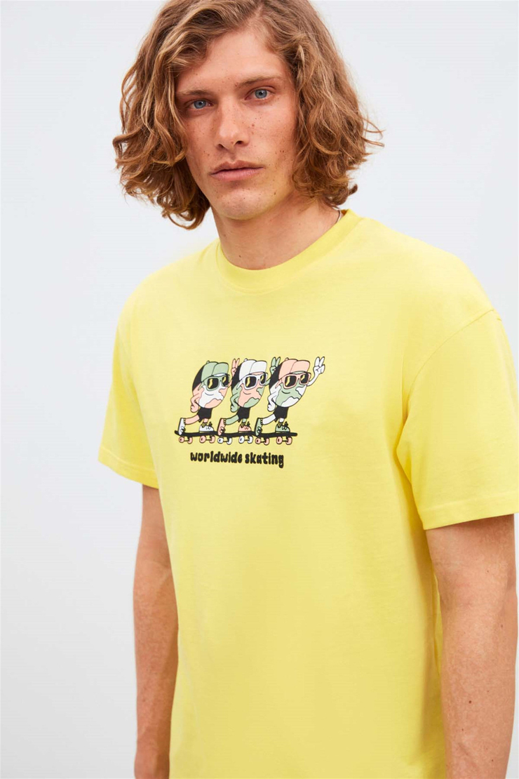 SKATER Örme Oversize 110  T-Shirt