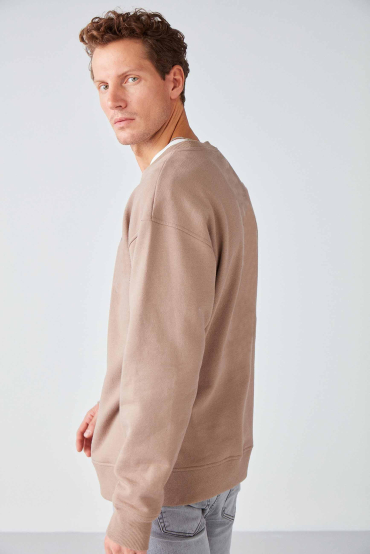 STEPHAN Relaxed Oversize Vizon  Sweatshirt