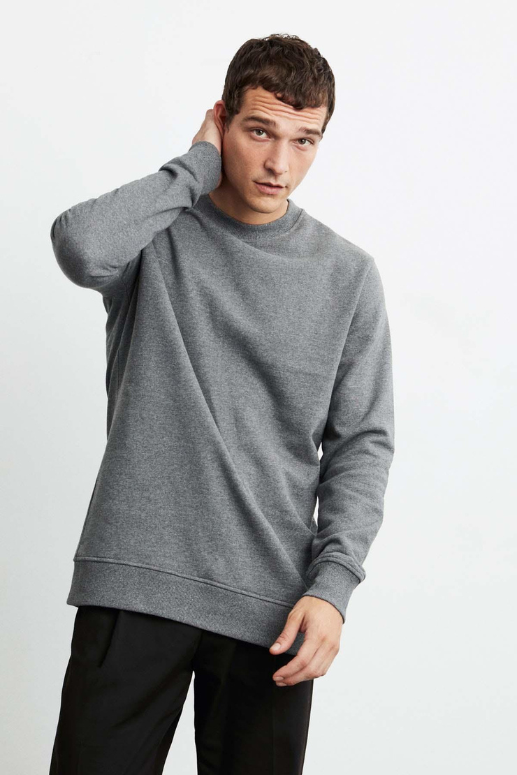 TRAVIS Relaxed Regular Antrasit  Sweatshirt