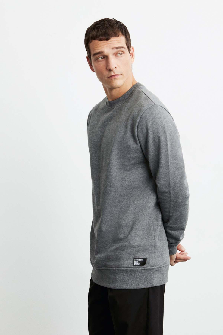 TRAVIS Relaxed Regular Antrasit  Sweatshirt