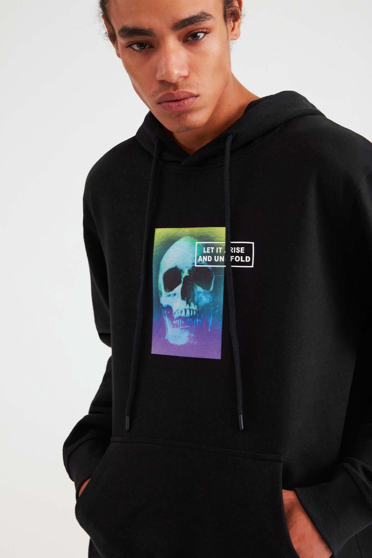 Turnt Comfort Siyah Sweatshirt