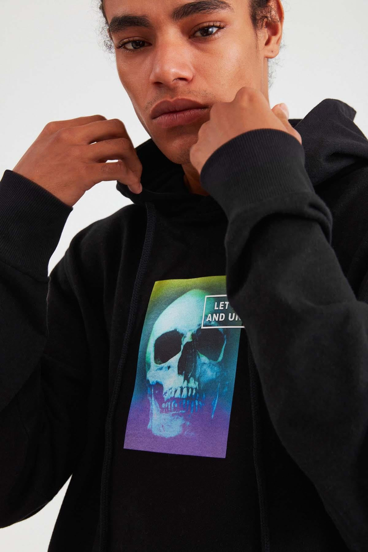 Turnt Comfort Siyah Sweatshirt