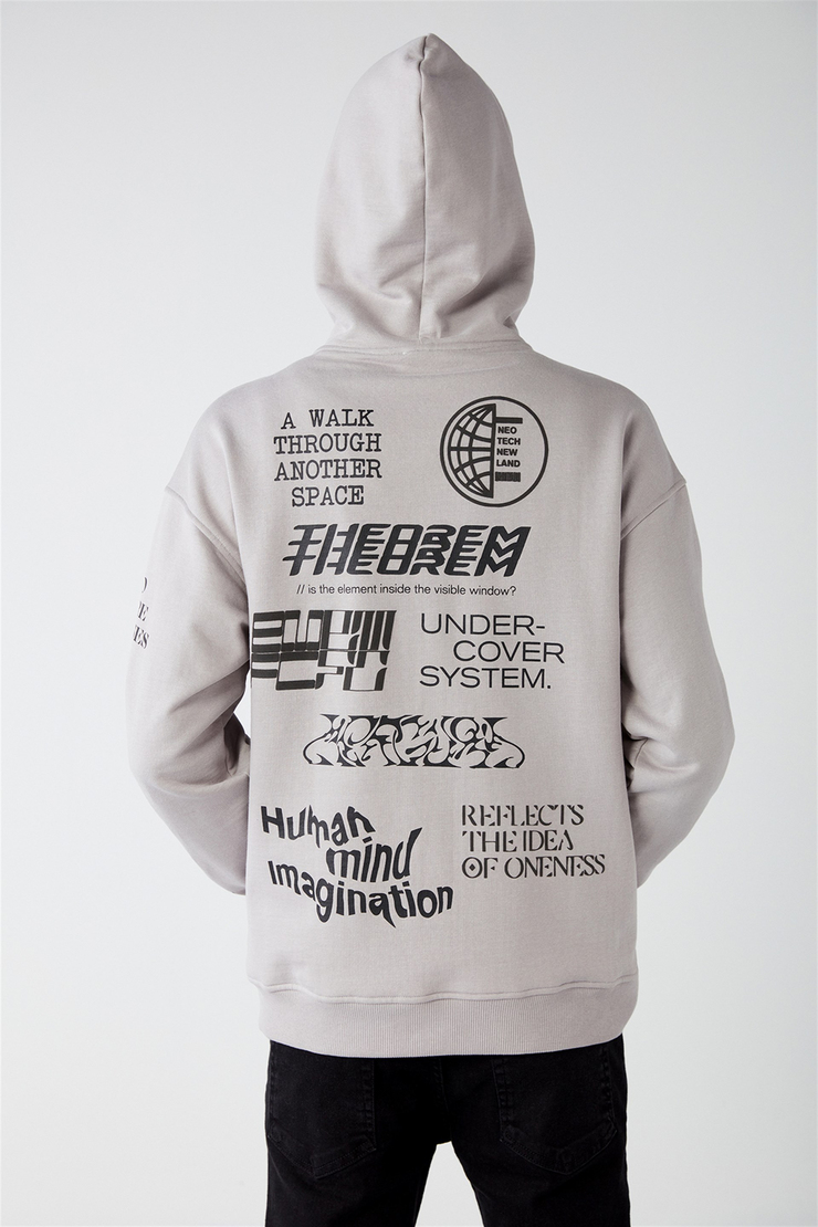 UNDERCOVER Örme Regular Gri  Sweatshirt