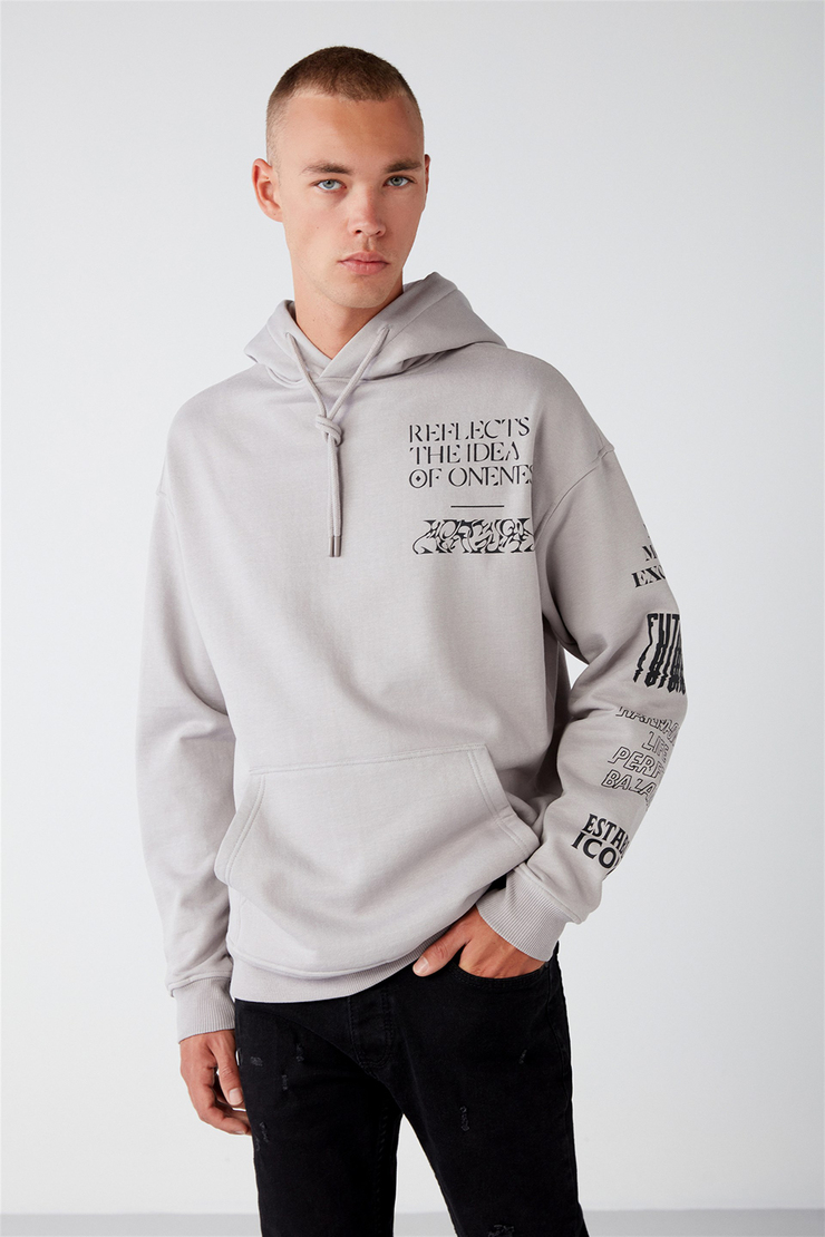 UNDERCOVER Örme Regular Gri  Sweatshirt