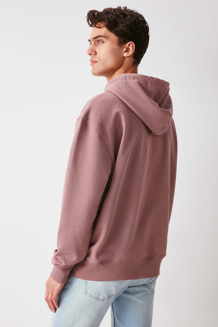 Union Oversize Mürdüm Sweatshirt