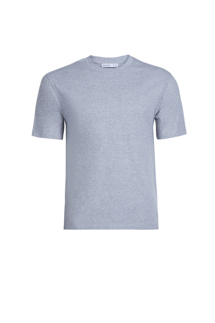 UTAH Örme Dar - Slim Gri - Grimelanj 2'lü T-Shirt