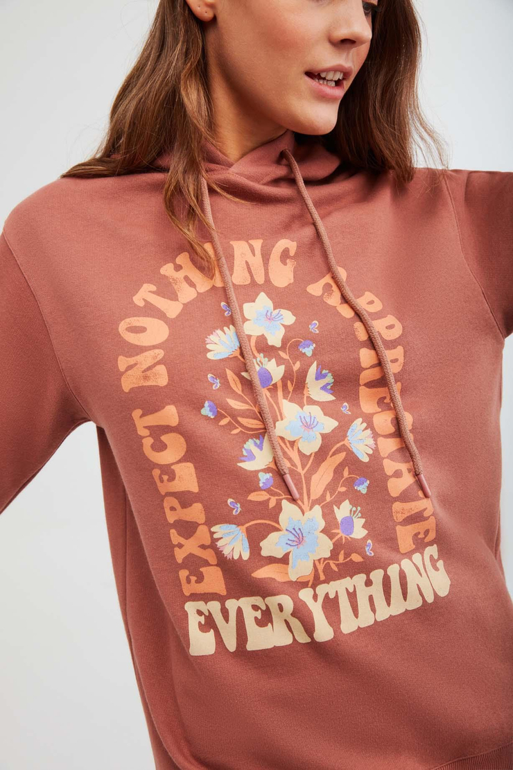 Vıva Comfort Kiremit Rengi Sweatshirt
