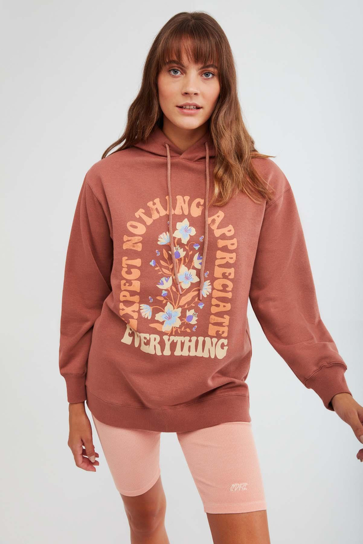 Vıva Comfort Kiremit Rengi Sweatshirt