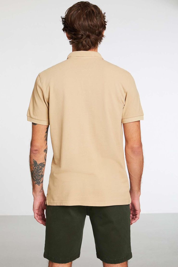 Vıvıd Comfort Bej Polo Yaka T-shirt
