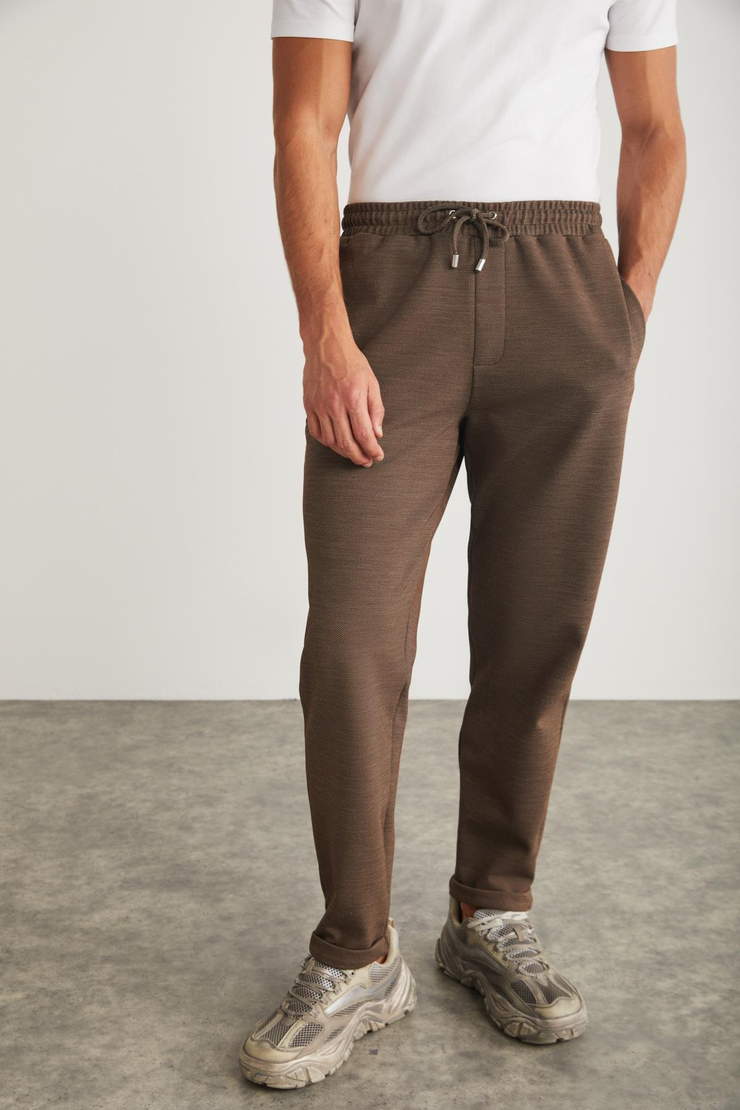 WALSH  Regular Bej Tekli Pantolon