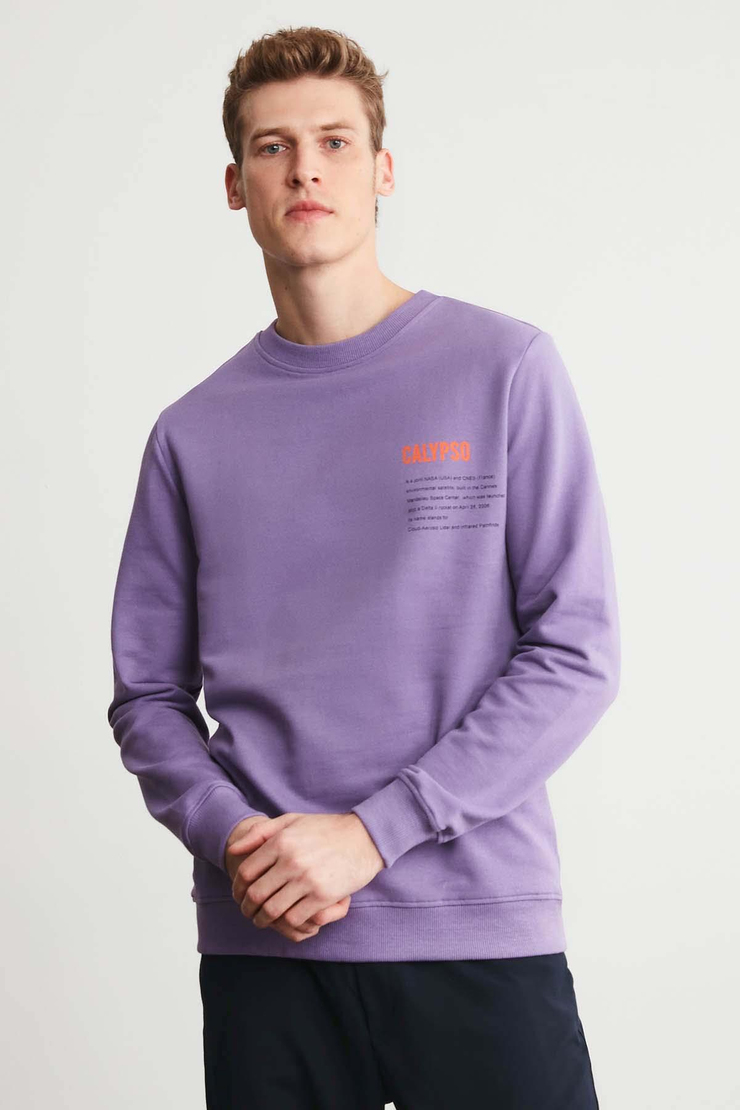 Zayd Comfort Mor Sweatshirt