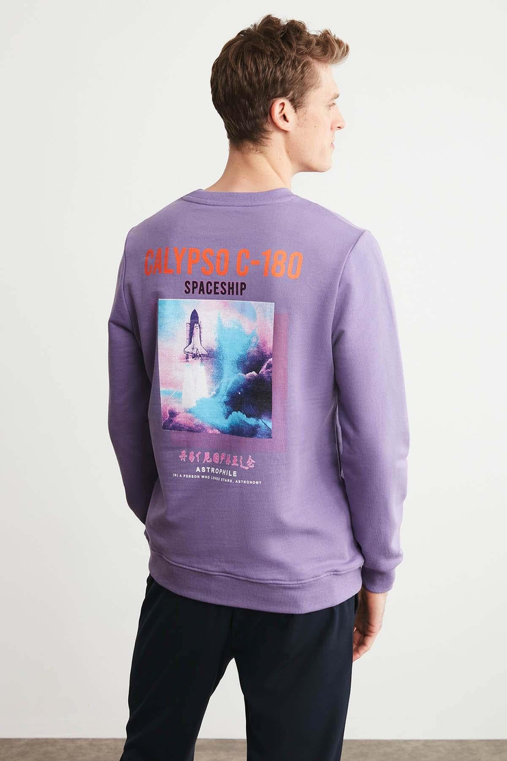 Zayd Comfort Mor Sweatshirt