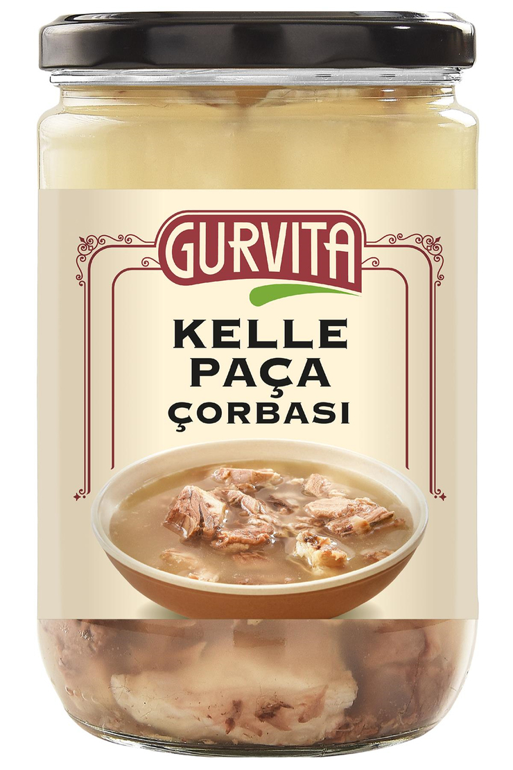 Gurvita Kelle Paça Çorbası 660 Ml
