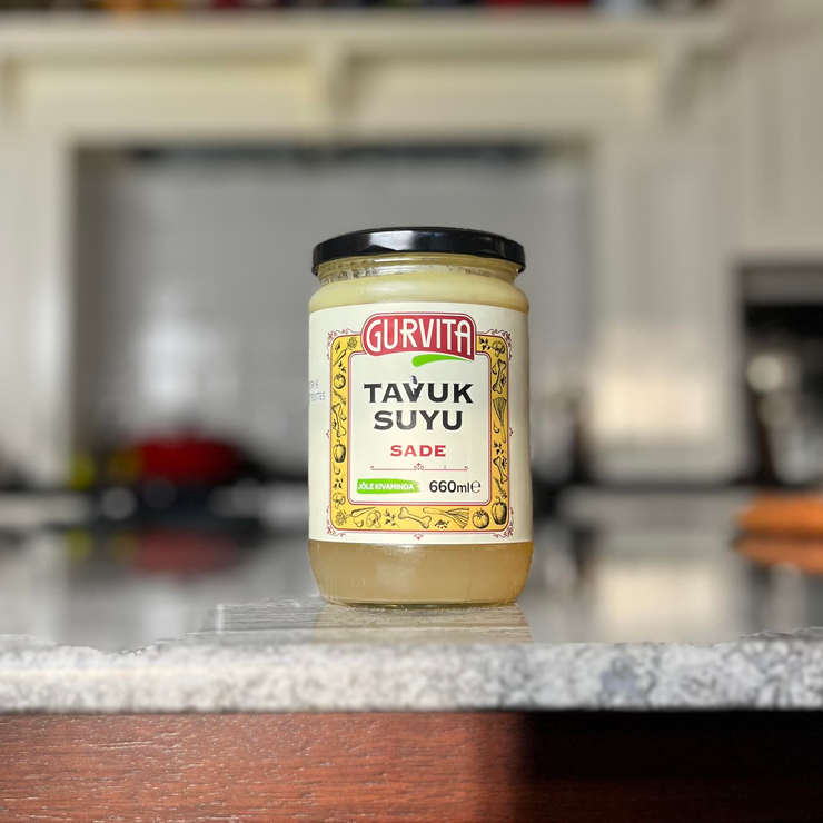 Gurvita Tavuk  Suyu Sade 660 Ml