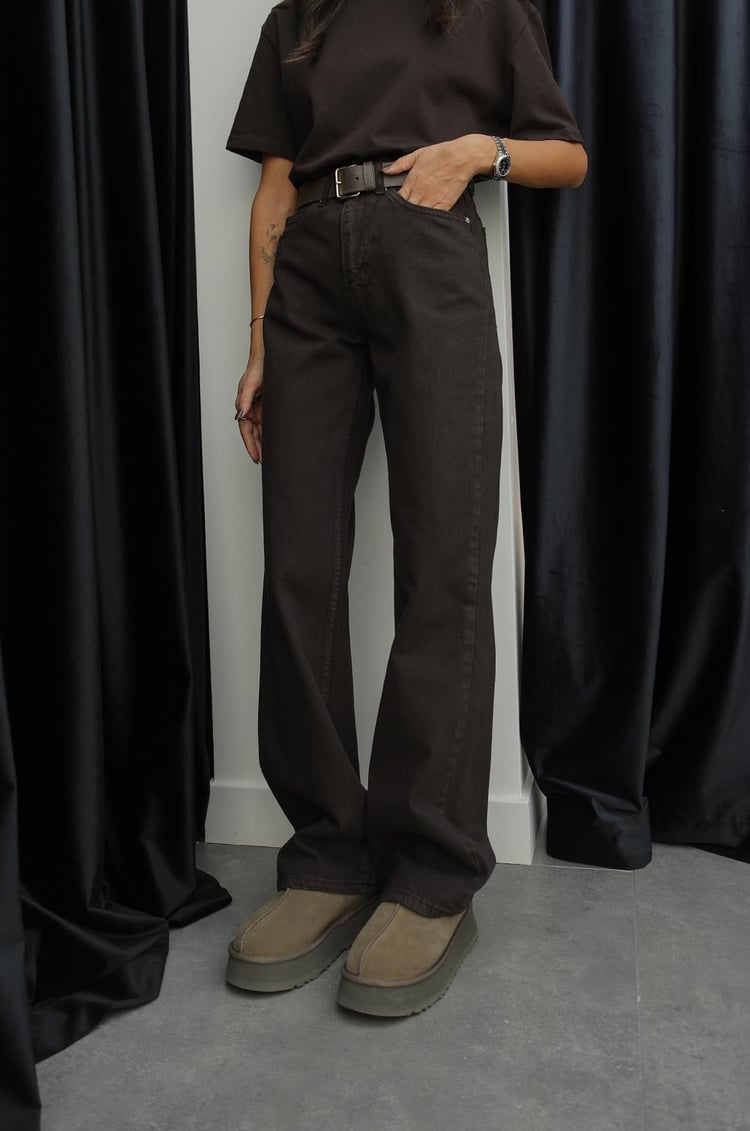Acı Kahve Kuzmina Straight Jean