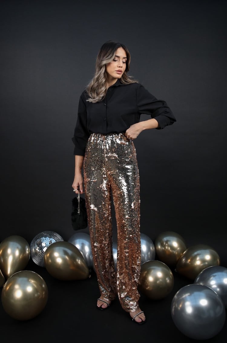 Gold Pul Payet Pantolon