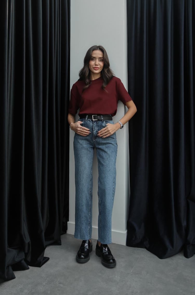 Mavi Fit Straight Kesin Paça Jean