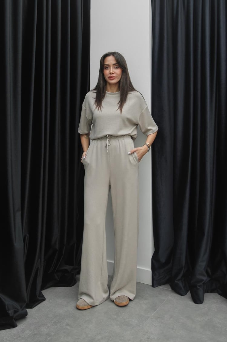 Bej Darcy Modal Eşofman Takım