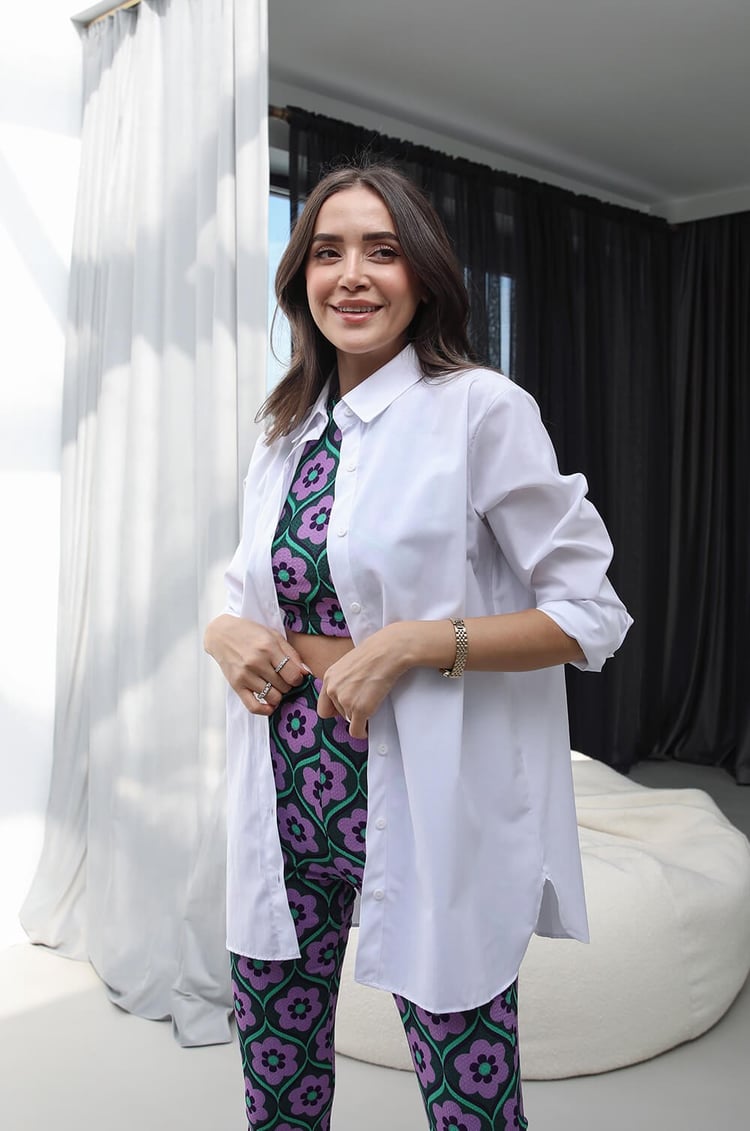 Beyaz Basic Gömlek