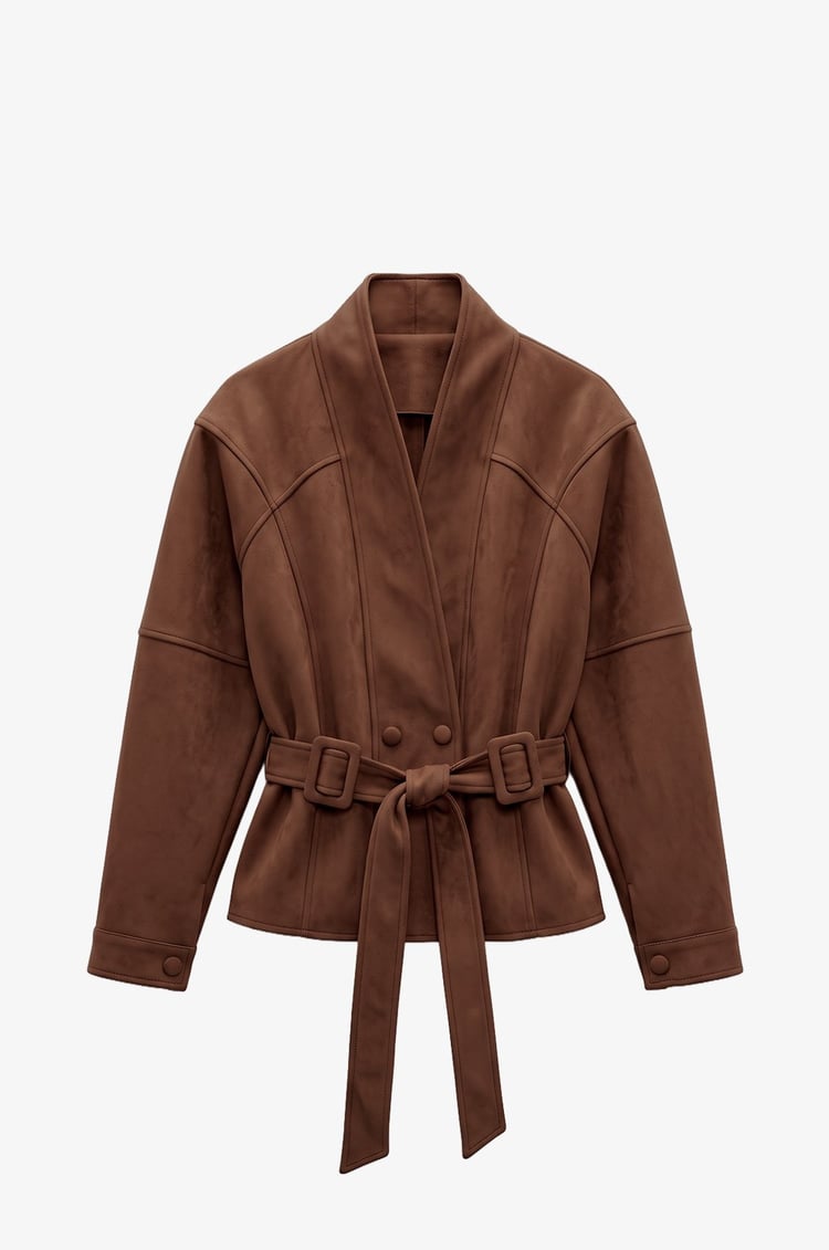 Camel Loria Süet Ceket
