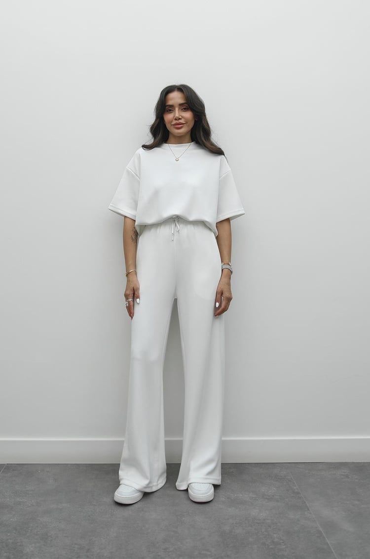 Ekru Darcy Modal Eşofman Takım