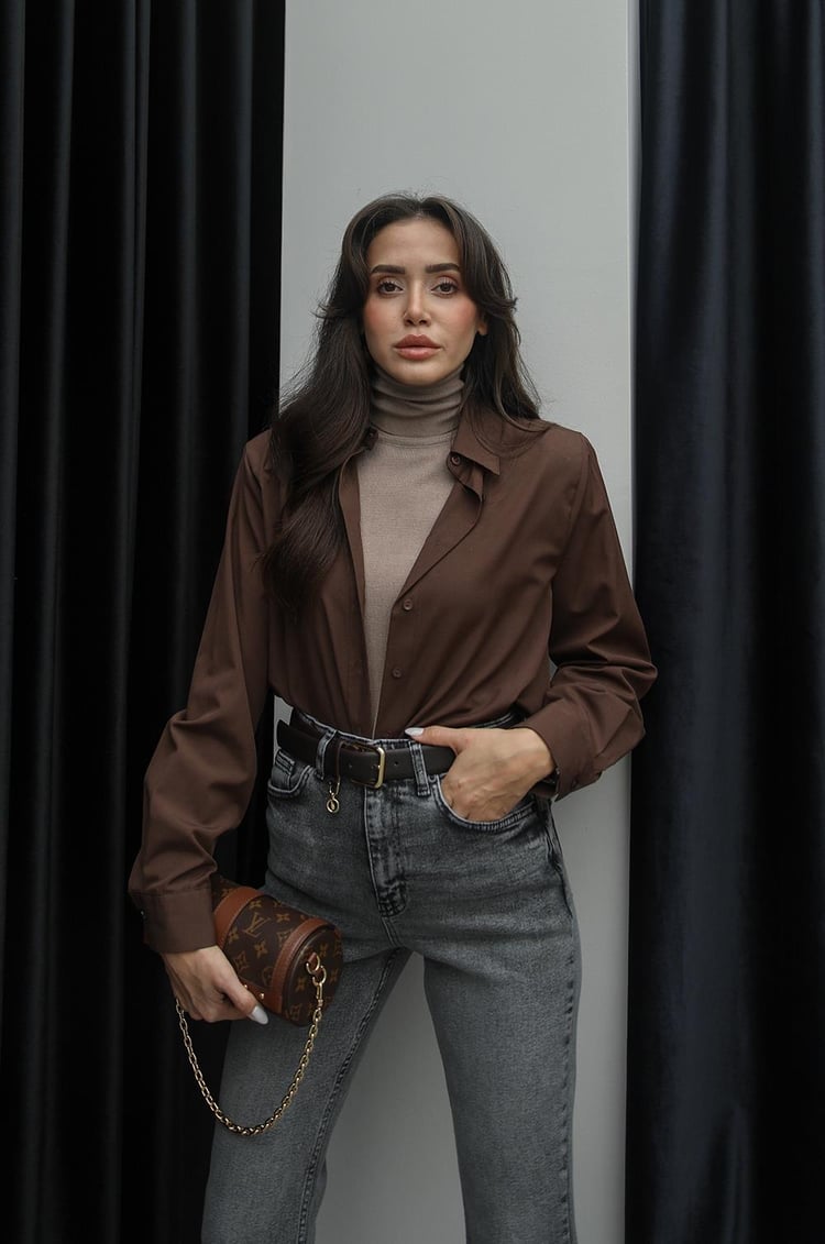 Gri Palma Flare Jean