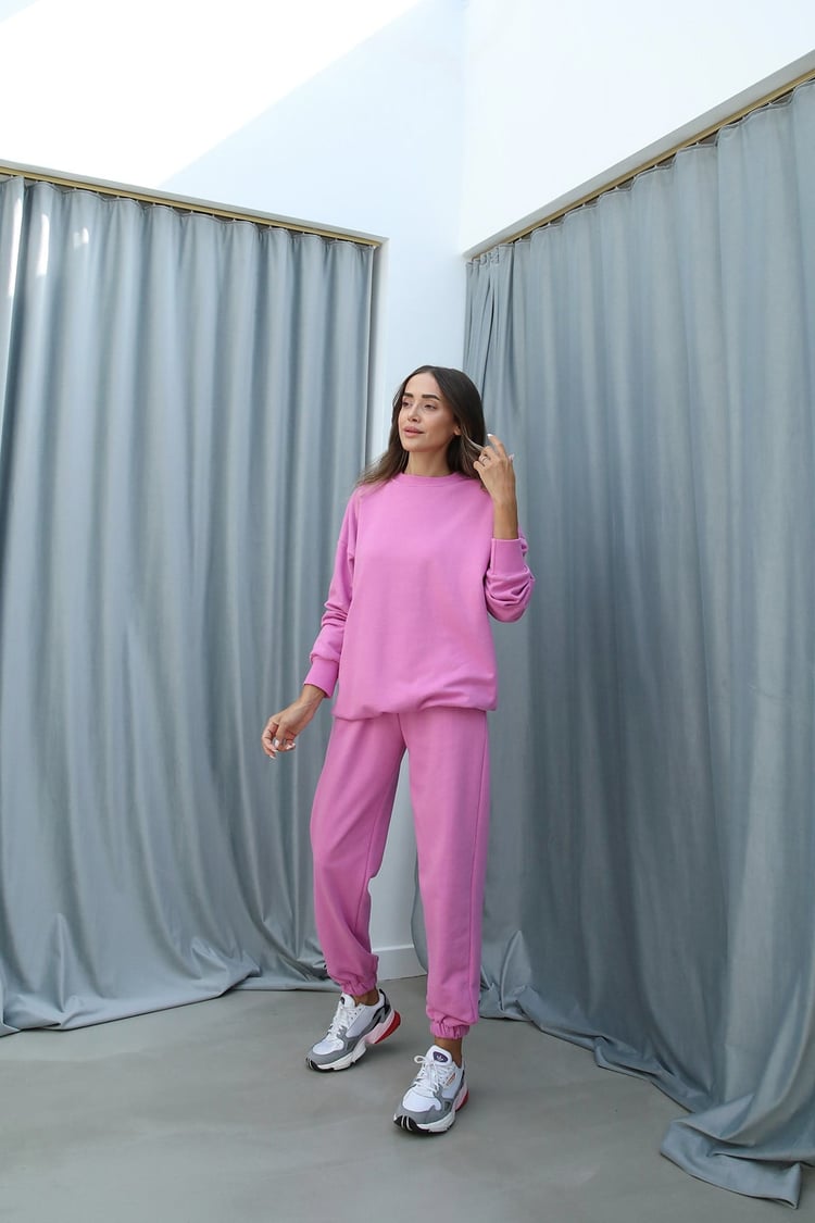 Pembe Eşofman Takım