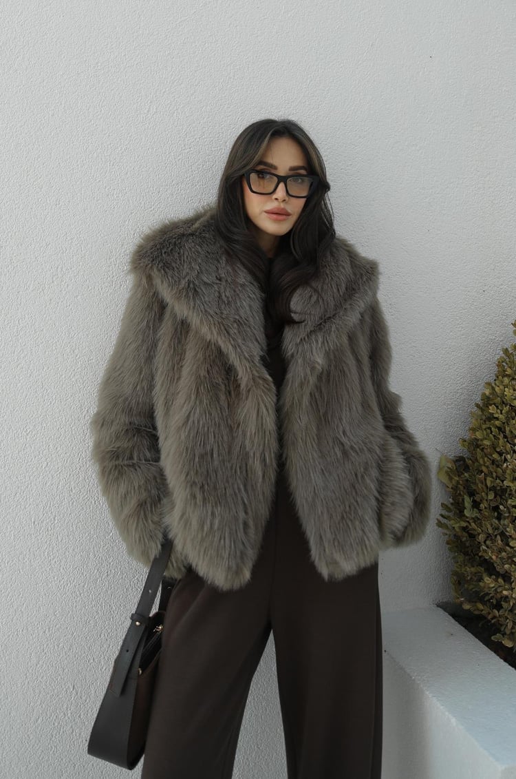 Vizon Premium Suni Kürk Ceket