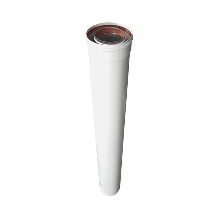 100 cm Hermetik Kombi / Şofben Baca Uzatma Borusu (Markasız)